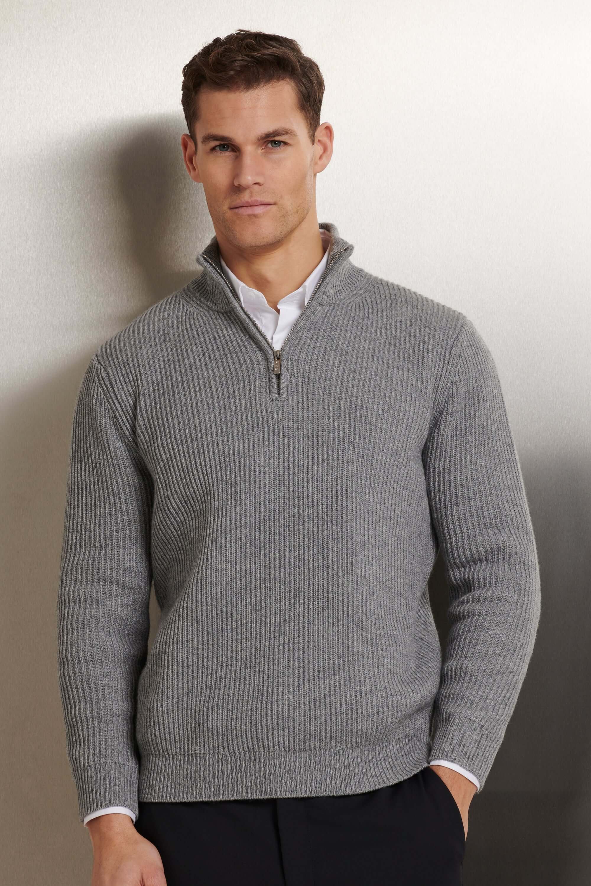 THE VICO QUARTER ZIP SWEATER
