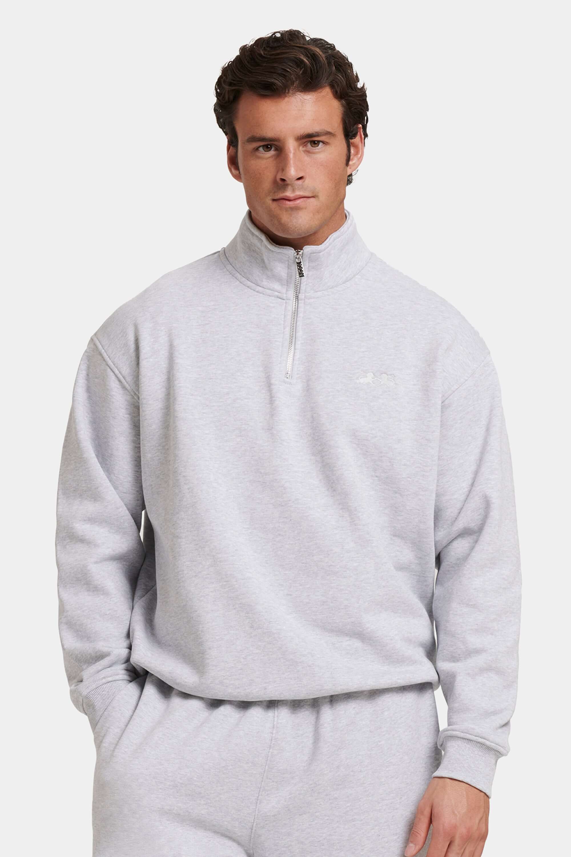 THE MILAN QUARTER ZIP SWEATER