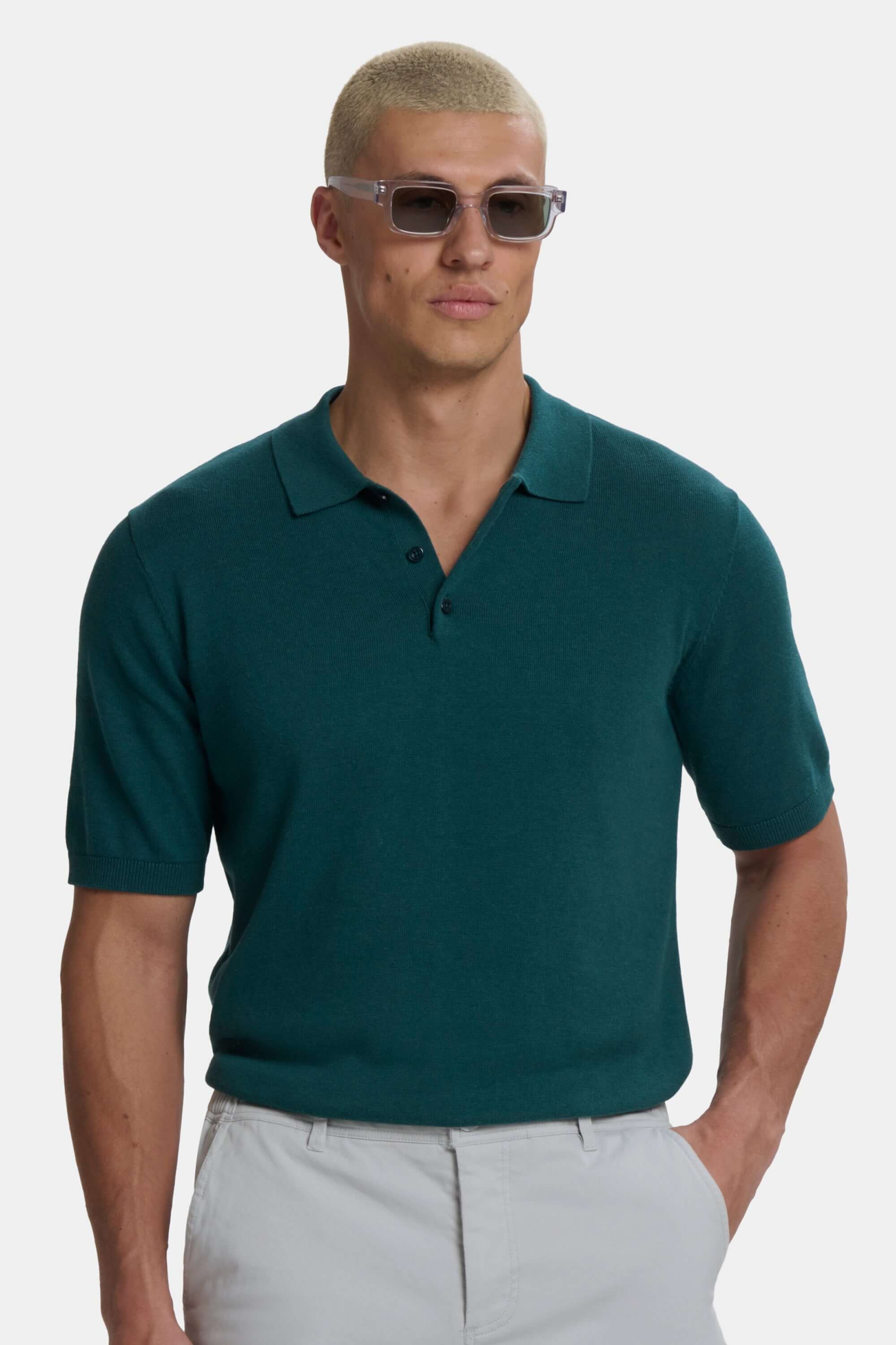 THE SANTONI SHORT SLEEVE POLO