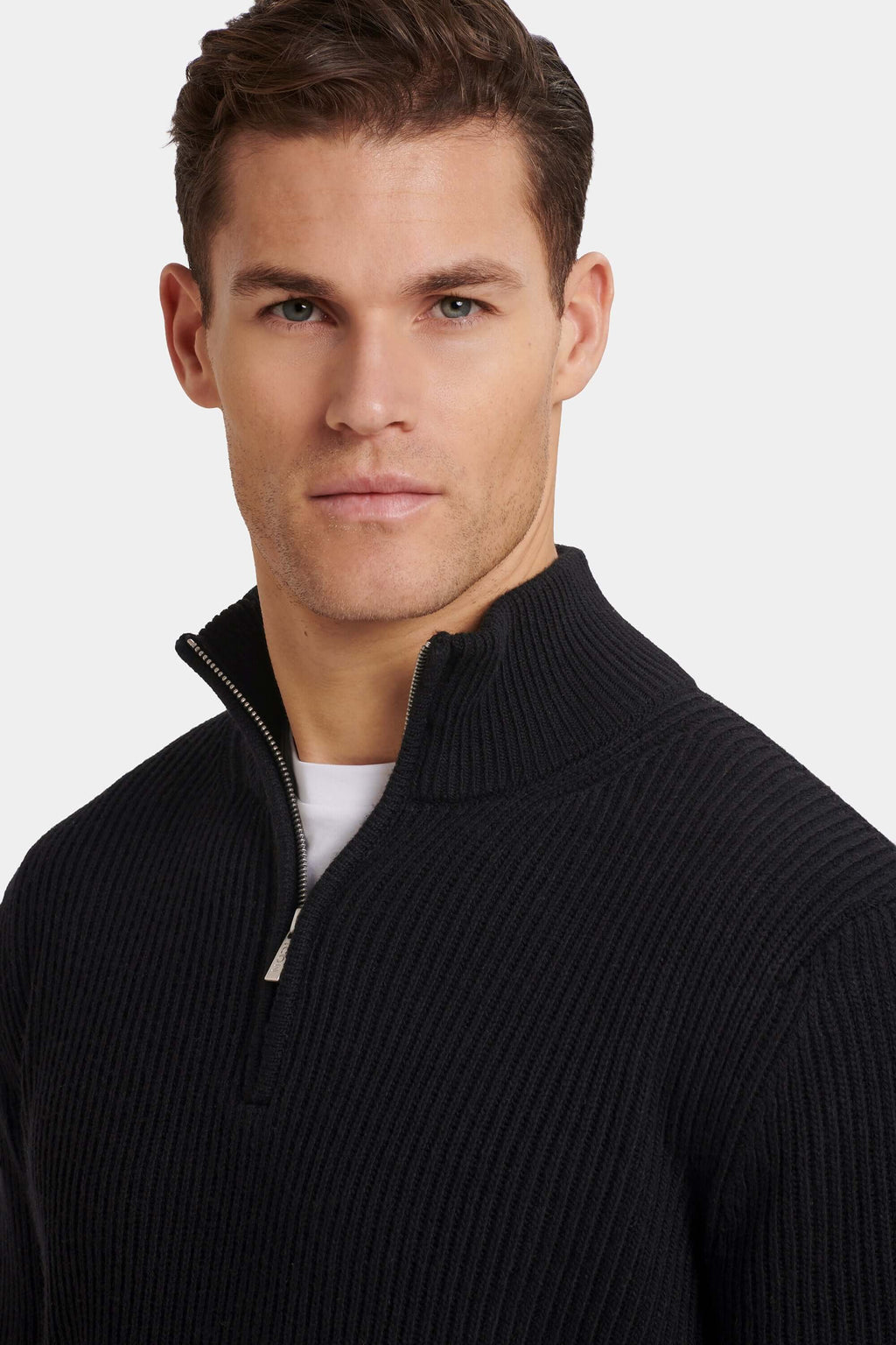 THE VICO QUARTER ZIP SWEATER