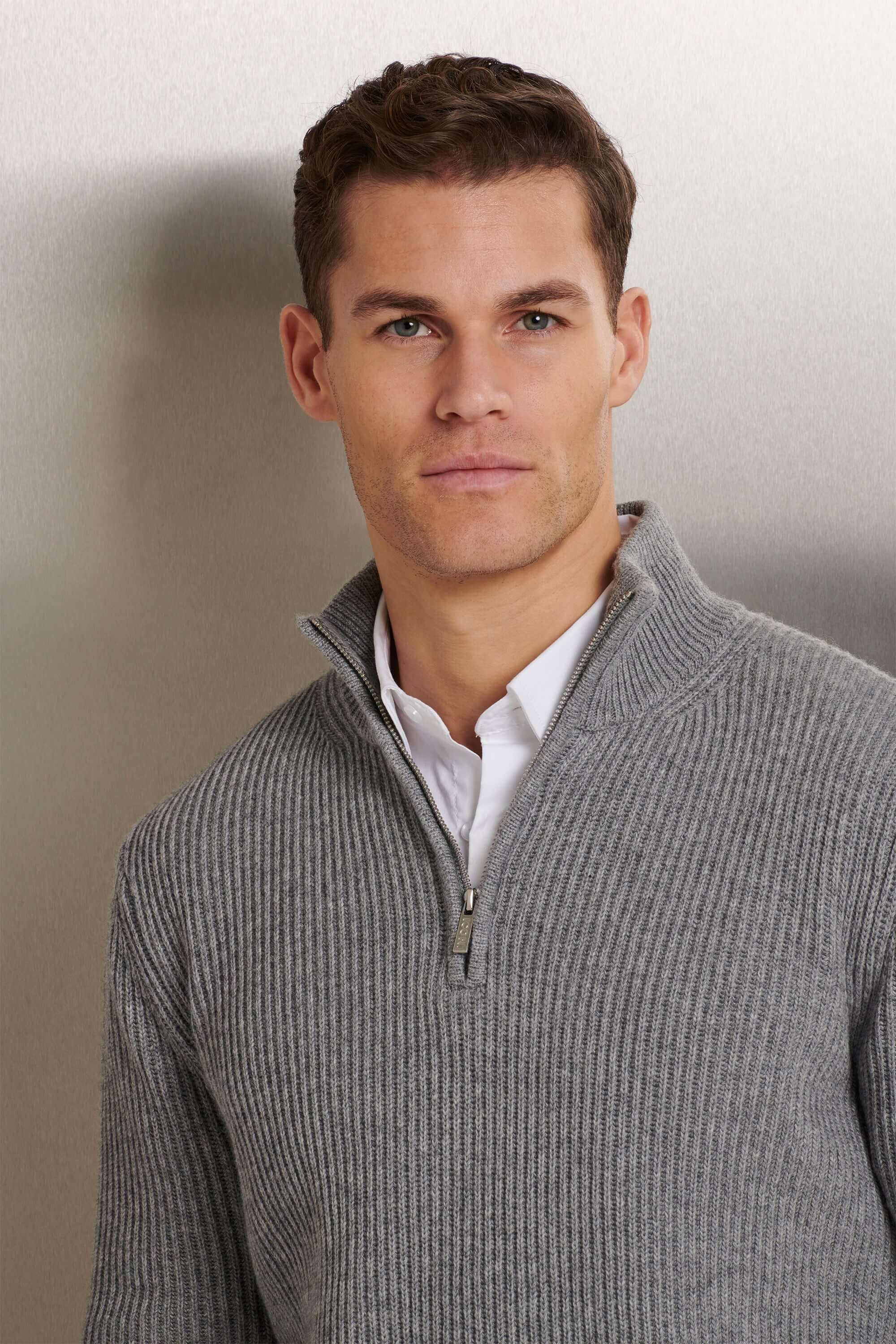 THE VICO QUARTER ZIP SWEATER