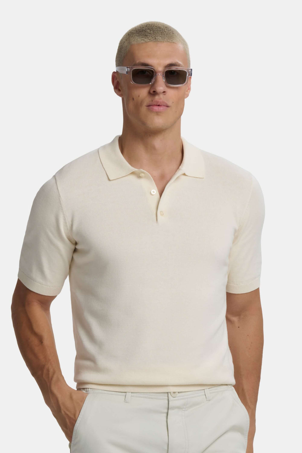 THE SANTONI SHORT SLEEVE POLO