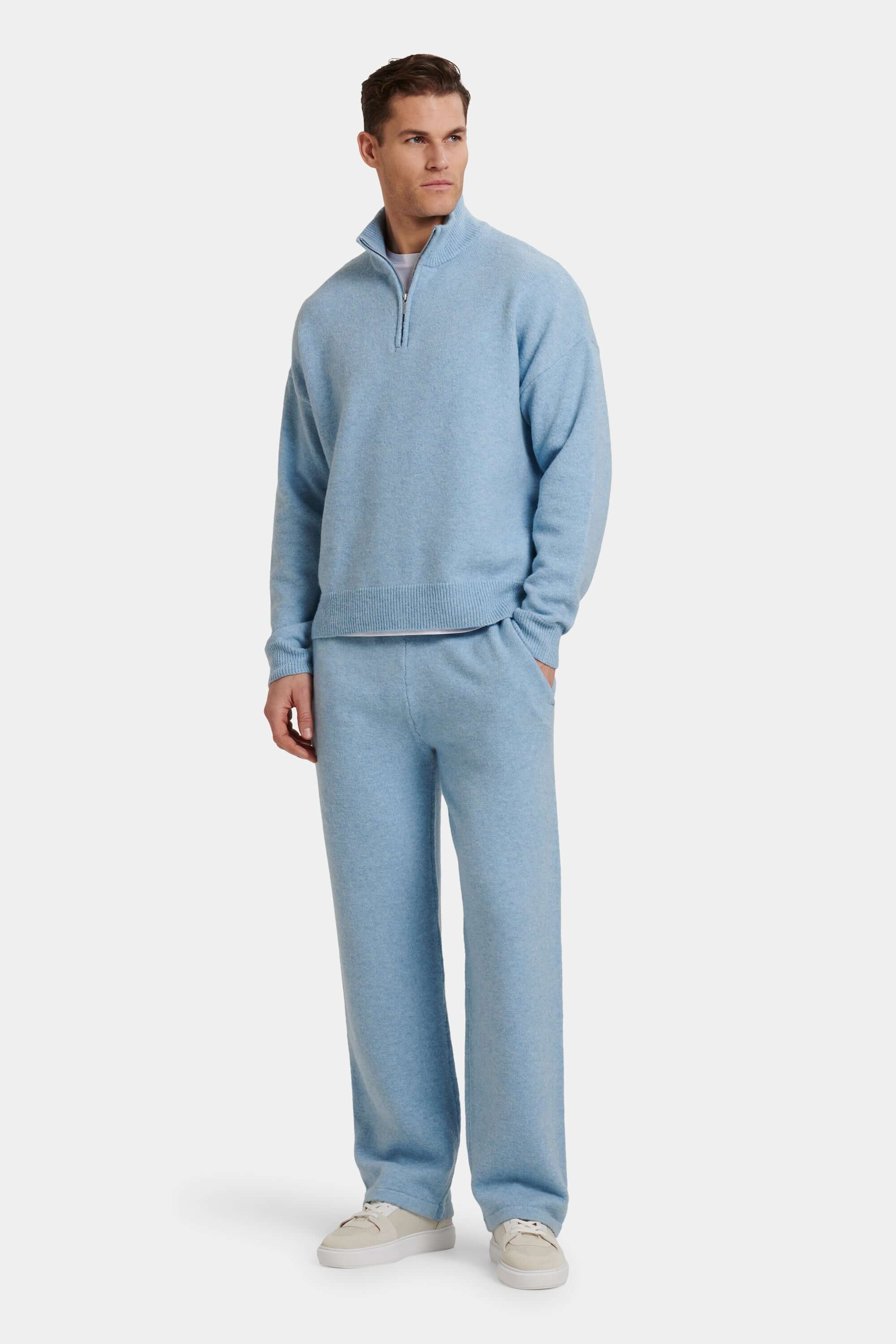 THE SAVONA QUARTER ZIP SWEATER