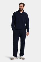 THE SAVONA QUARTER ZIP SWEATER