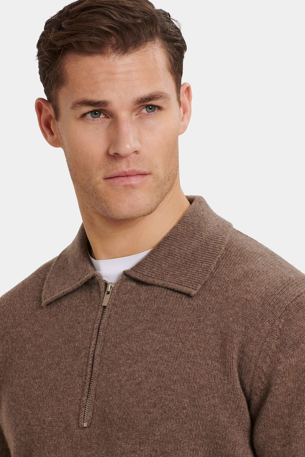 THE COMPONE QUARTER ZIP POLO