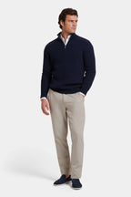 THE VICO QUARTER ZIP SWEATER
