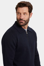 THE COMPONE QUARTER ZIP POLO