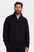 THE SAVONA QUARTER ZIP SWEATER