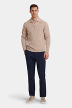THE COMPONE QUARTER ZIP POLO