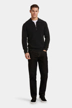 THE COMPONE QUARTER ZIP POLO