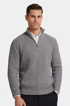 THE VICO QUARTER ZIP SWEATER