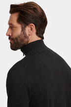 THE SANTONI QUARTER ZIP SWEATER