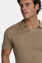 THE CLASSIC LINEN SLIM POLO