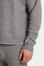 THE SAVONA QUARTER ZIP SWEATER