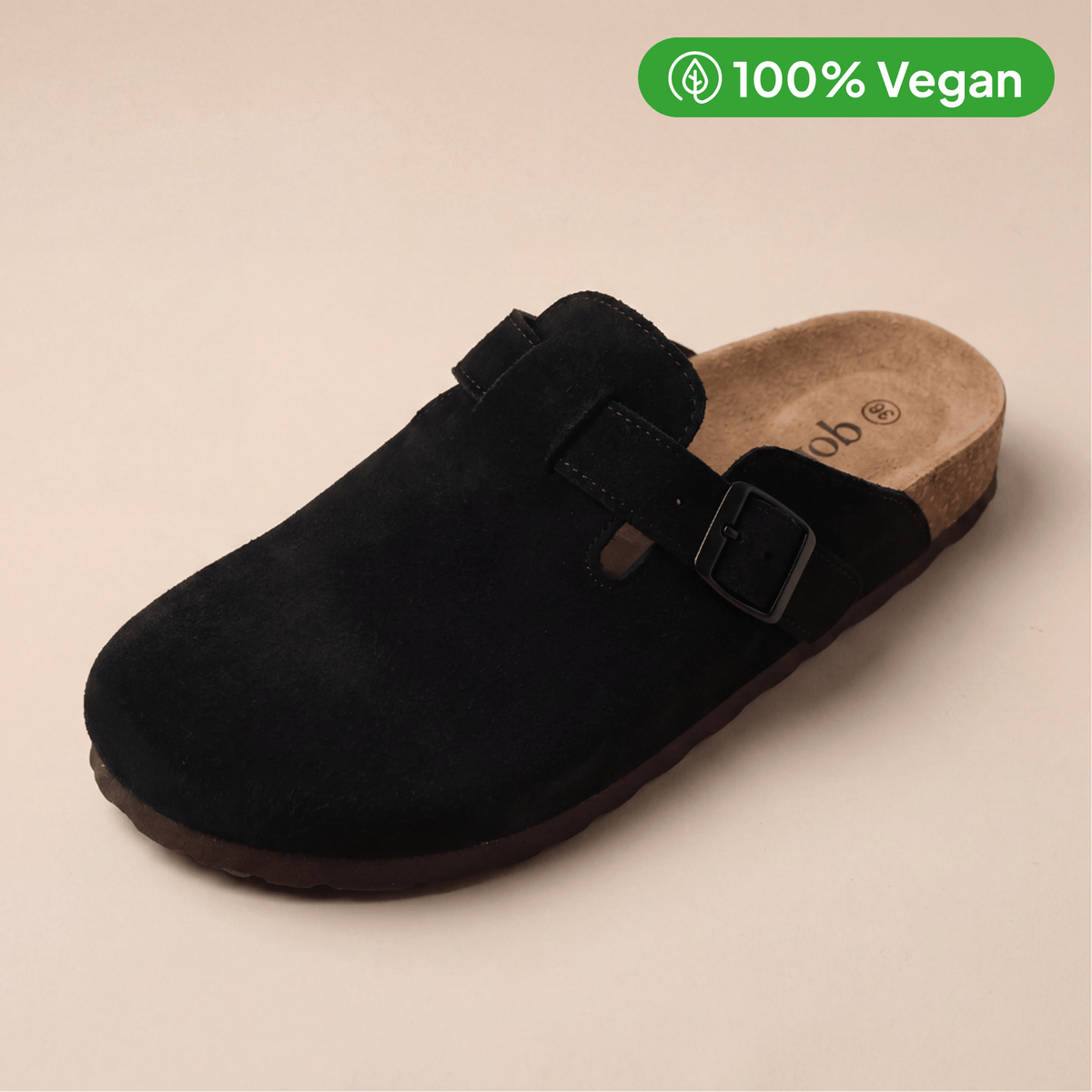 100% Vegan Suede Clogs