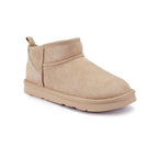 COSY ULTRA SHORT BOOTS ALMOND