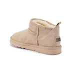 COSY ULTRA SHORT BOOTS ALMOND