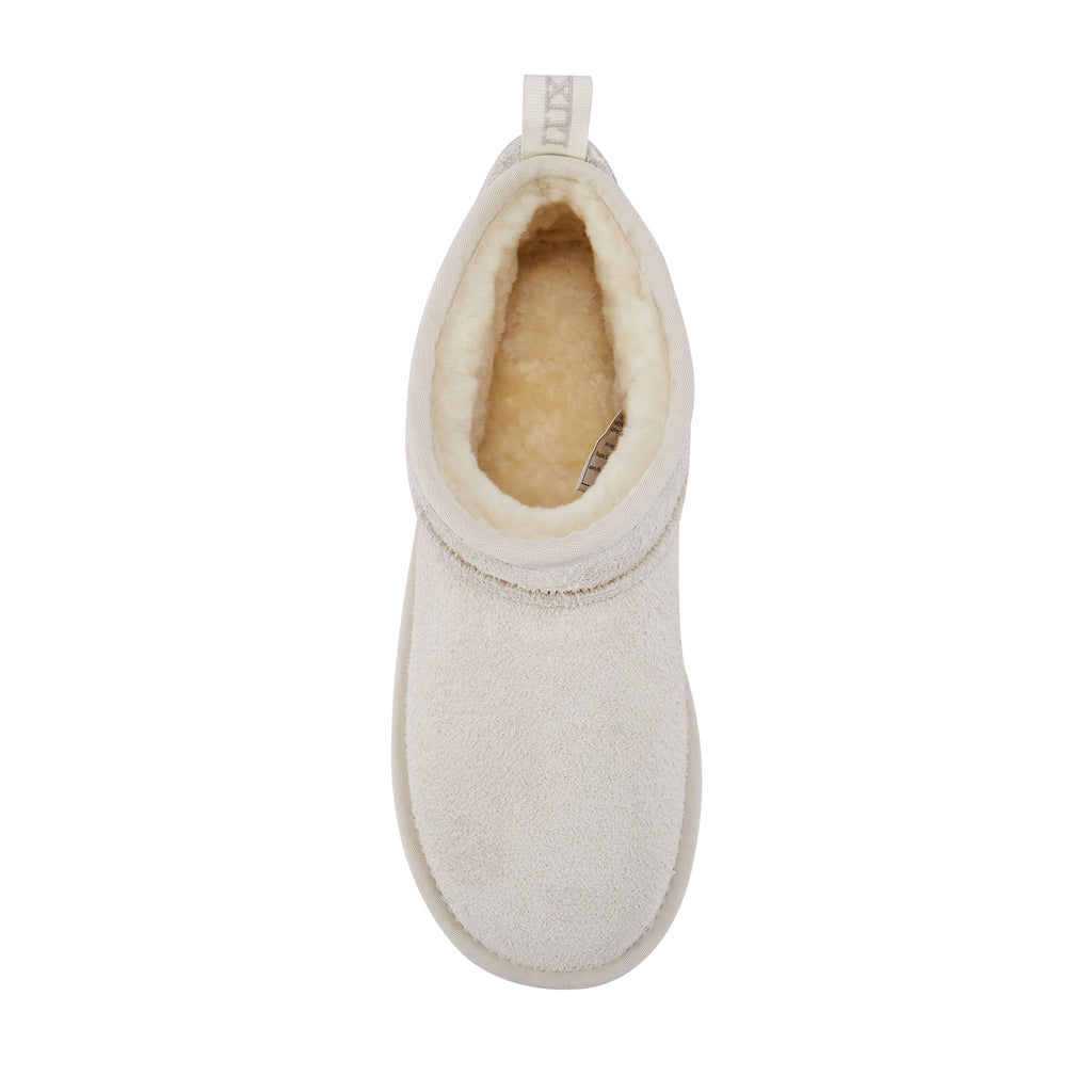 COSY ULTRA SHORT BOOTS CREAM