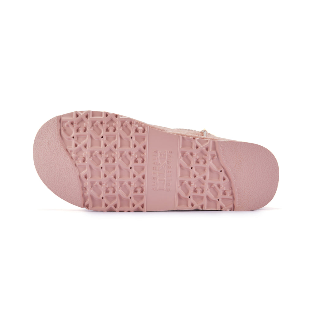 COSY ULTRA SHORT BOOTS DUSK PINK