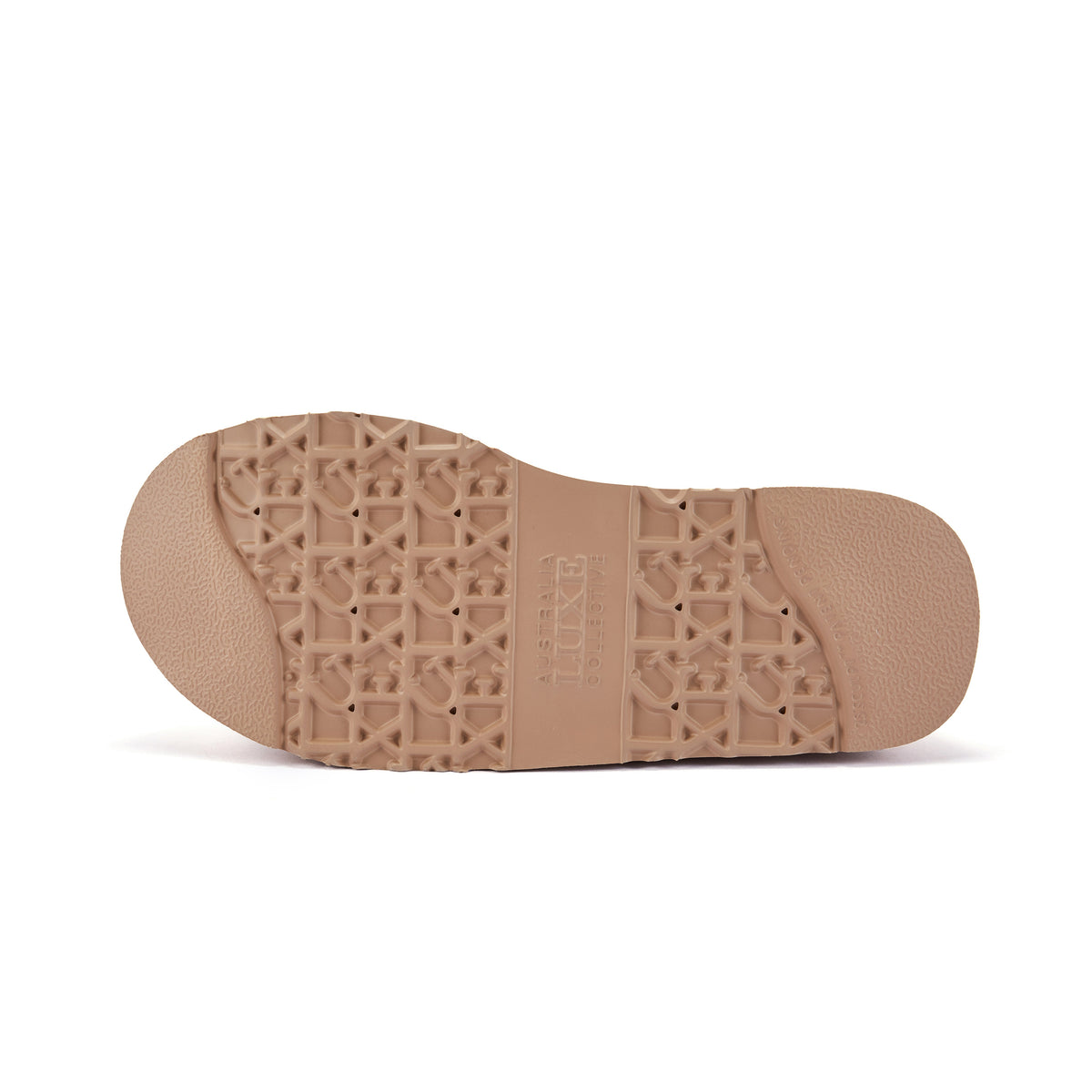 COSY ULTRA SHORT PLATFOAM BOOTS ALMOND
