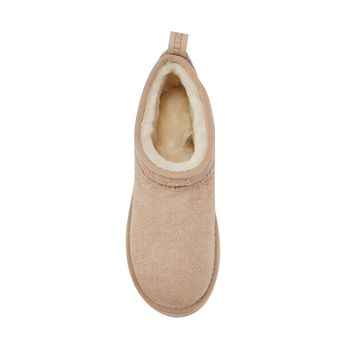 COSY ULTRA SHORT PLATFOAM BOOTS ALMOND