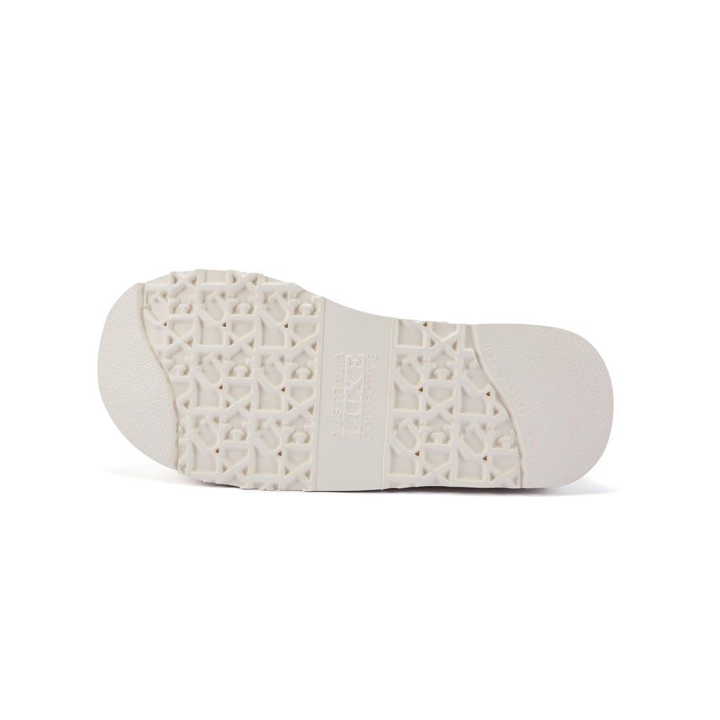 COSY ULTRA SHORT PLATFOAM BOOTS CREAM