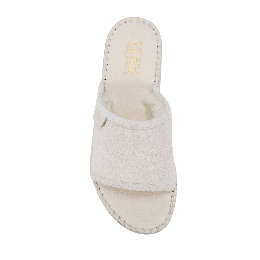 MOJAVI ESPADRILLE SANDALS CREAM
