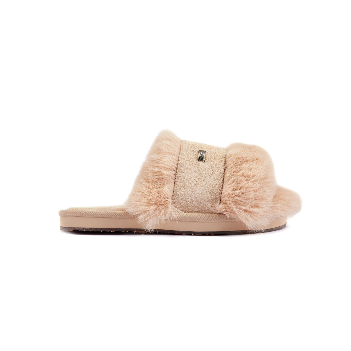MUCHAS LUXE SLIPPERS ALMOND