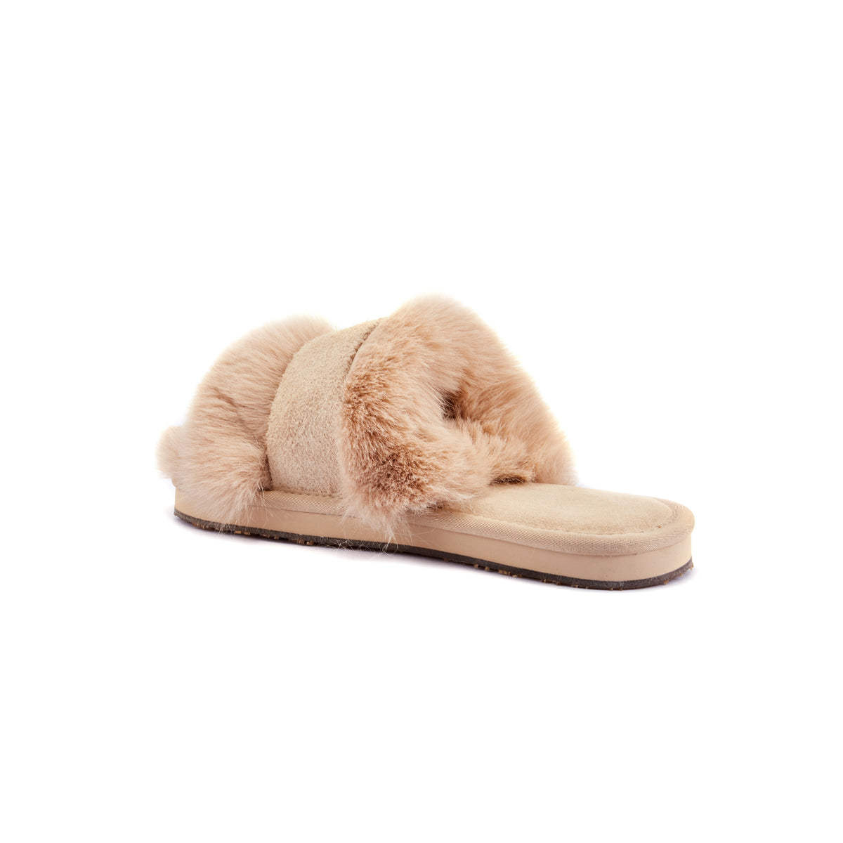 MUCHAS LUXE SLIPPERS ALMOND