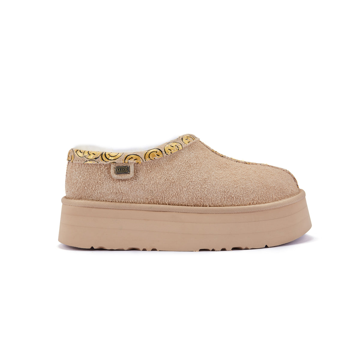 OUTBACK PLATFOAM SHOES HAPPI TRIM ALMOND