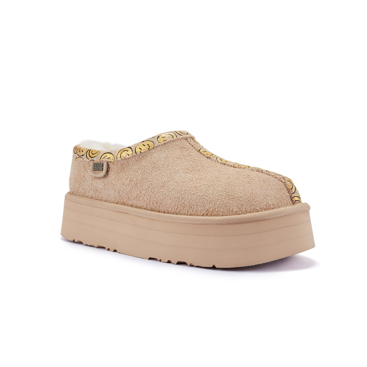 OUTBACK PLATFOAM SHOES HAPPI TRIM ALMOND