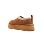 OUTBACK PLATFOAM SHOES NORDSKE TRIM CHESTNUT