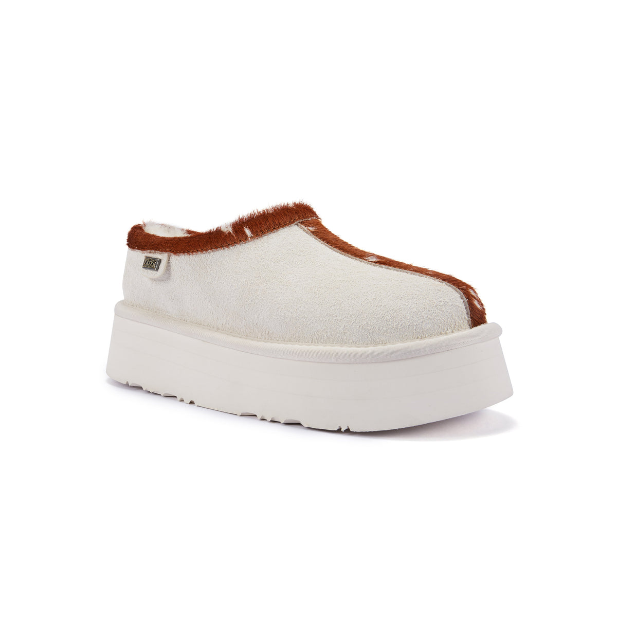 OUTBACK PLATFOAM SHOES BAMBI TRIM CREAM
