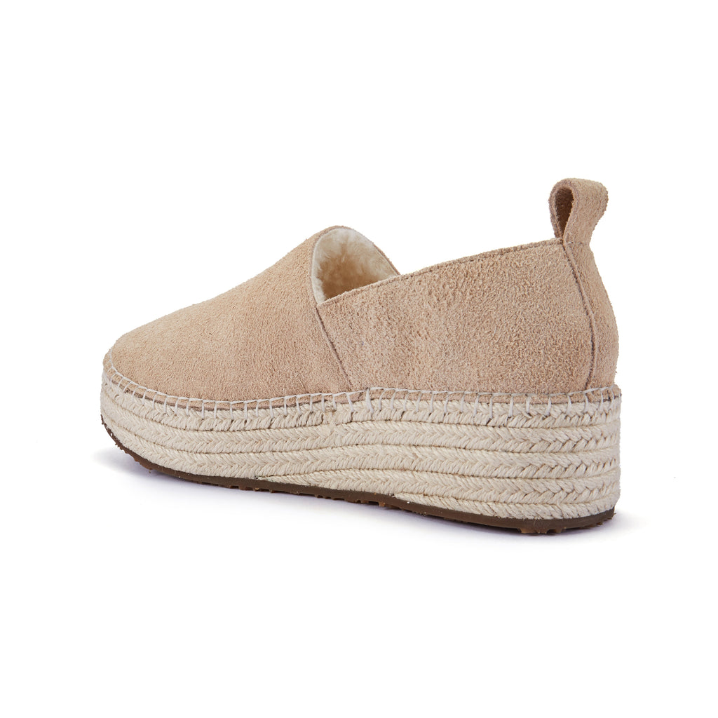 PLAYA ESPADRILLE SHOES ALMOND