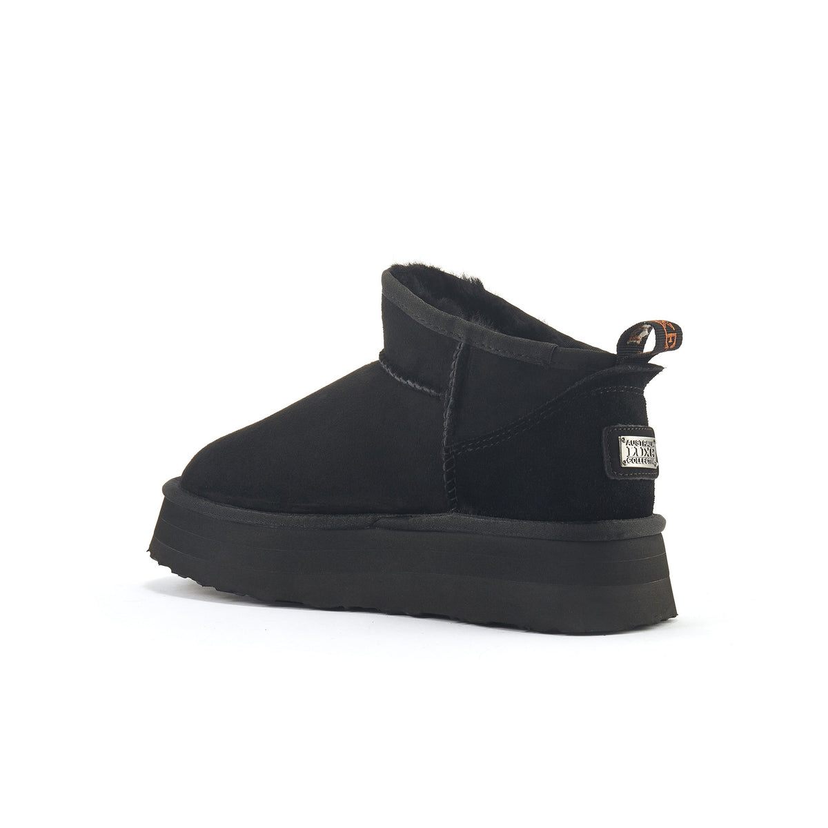 COSY ULTRA SHORT PLATFOAM BOOTS BLACK
