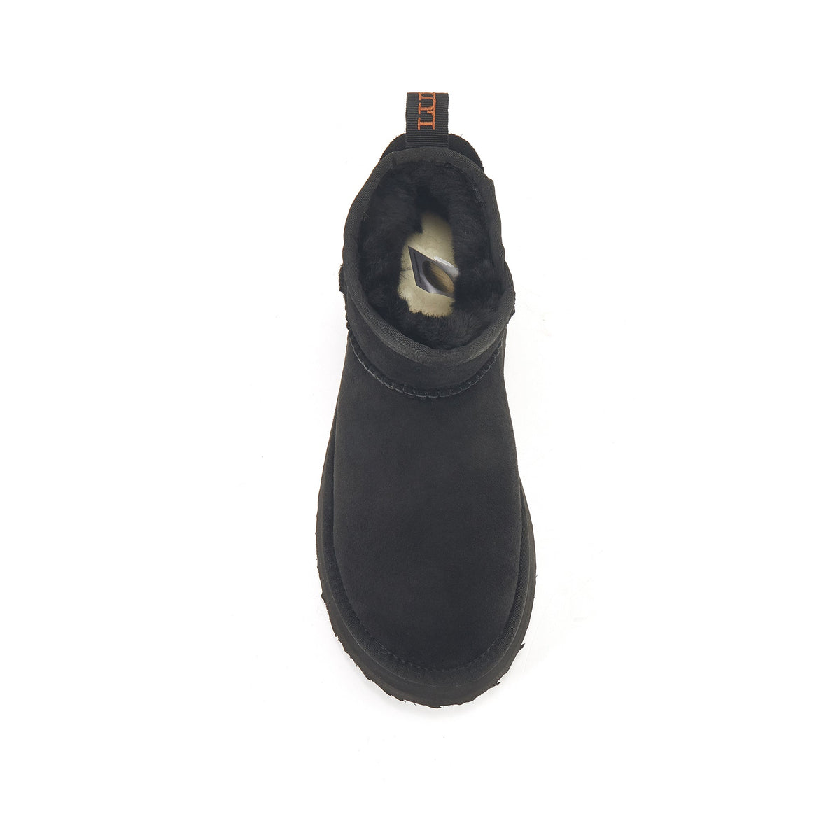 COSY ULTRA SHORT PLATFOAM BOOTS BLACK