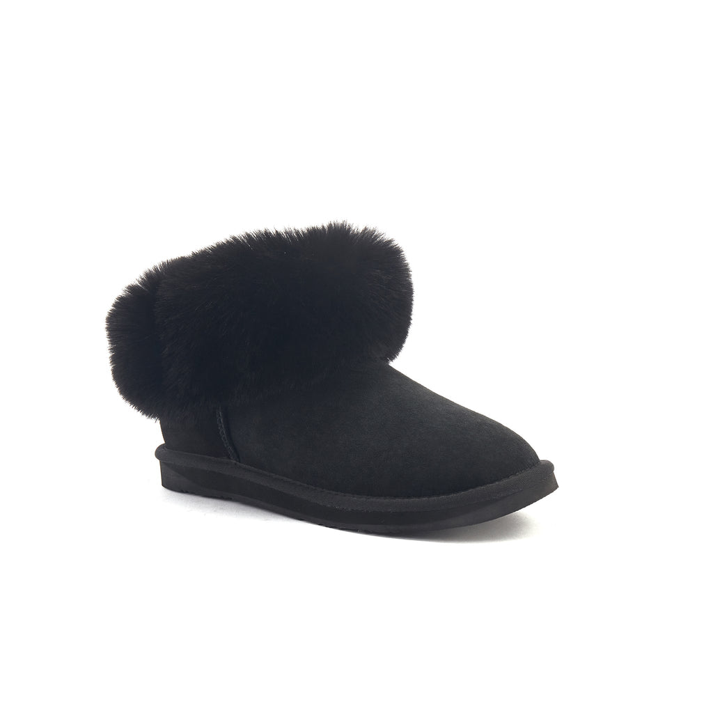 FOXY ULTRA SHORT BOOTS BLACK