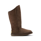 COSY TALL BOOTS BURNT