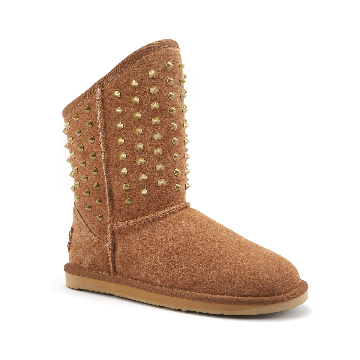 PISTOL SUEDE BOOTS CHESTNUT