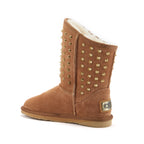 PISTOL SUEDE BOOTS CHESTNUT