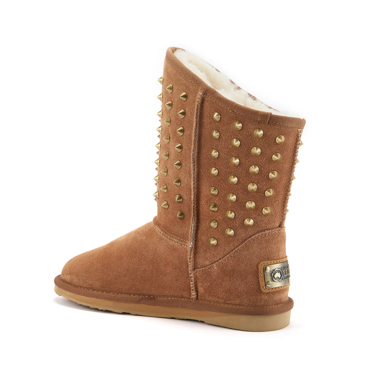 PISTOL SUEDE BOOTS CHESTNUT