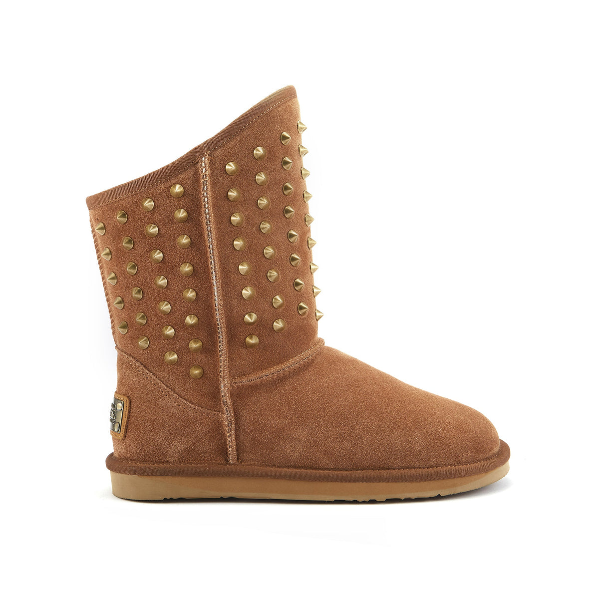 PISTOL SUEDE BOOTS CHESTNUT