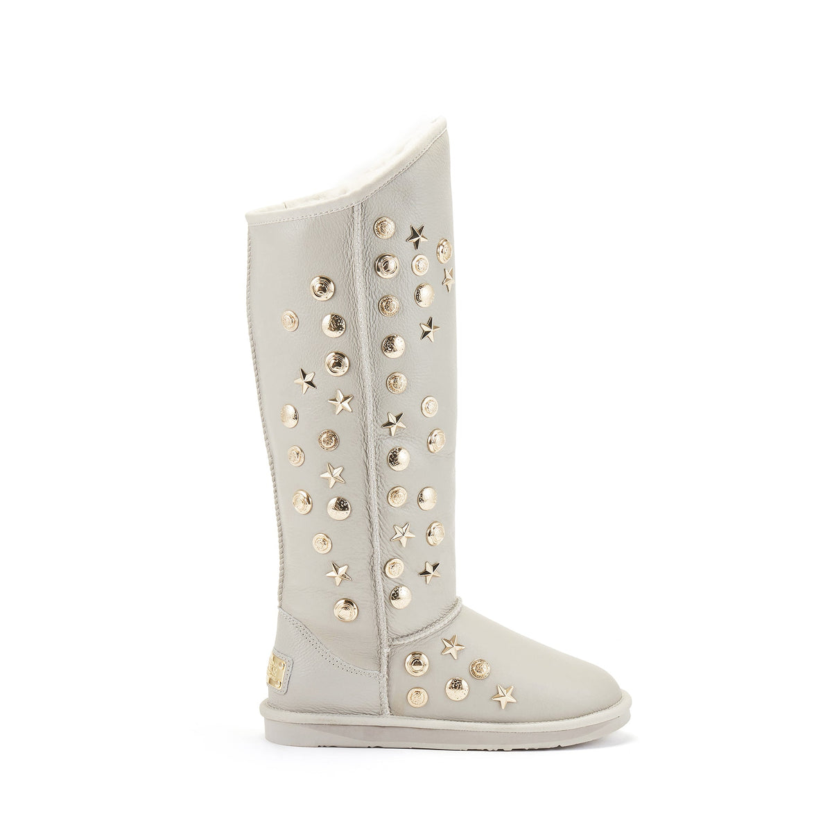 ANGEL TALL BOOTS ICE GRAY