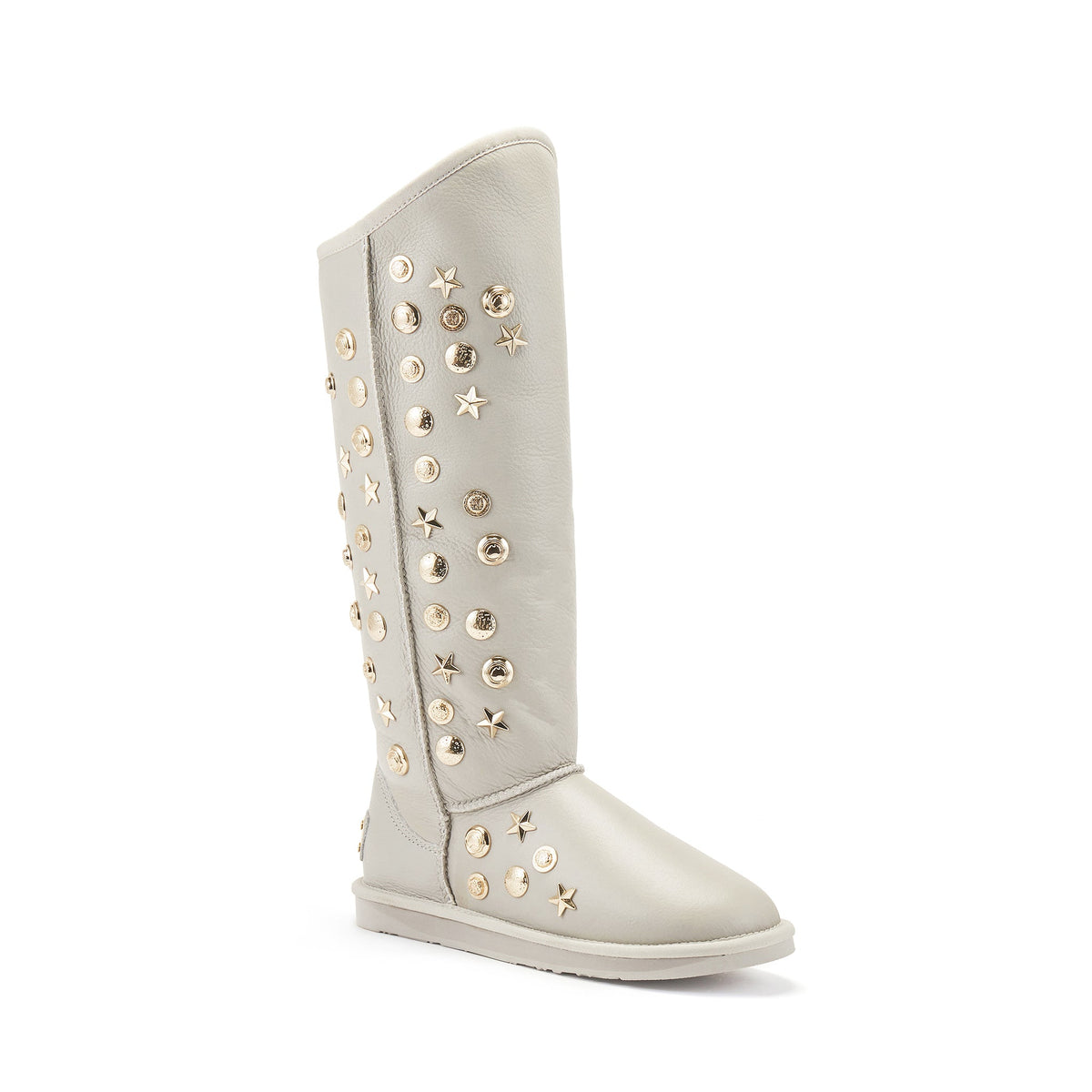 ANGEL TALL BOOTS ICE GRAY