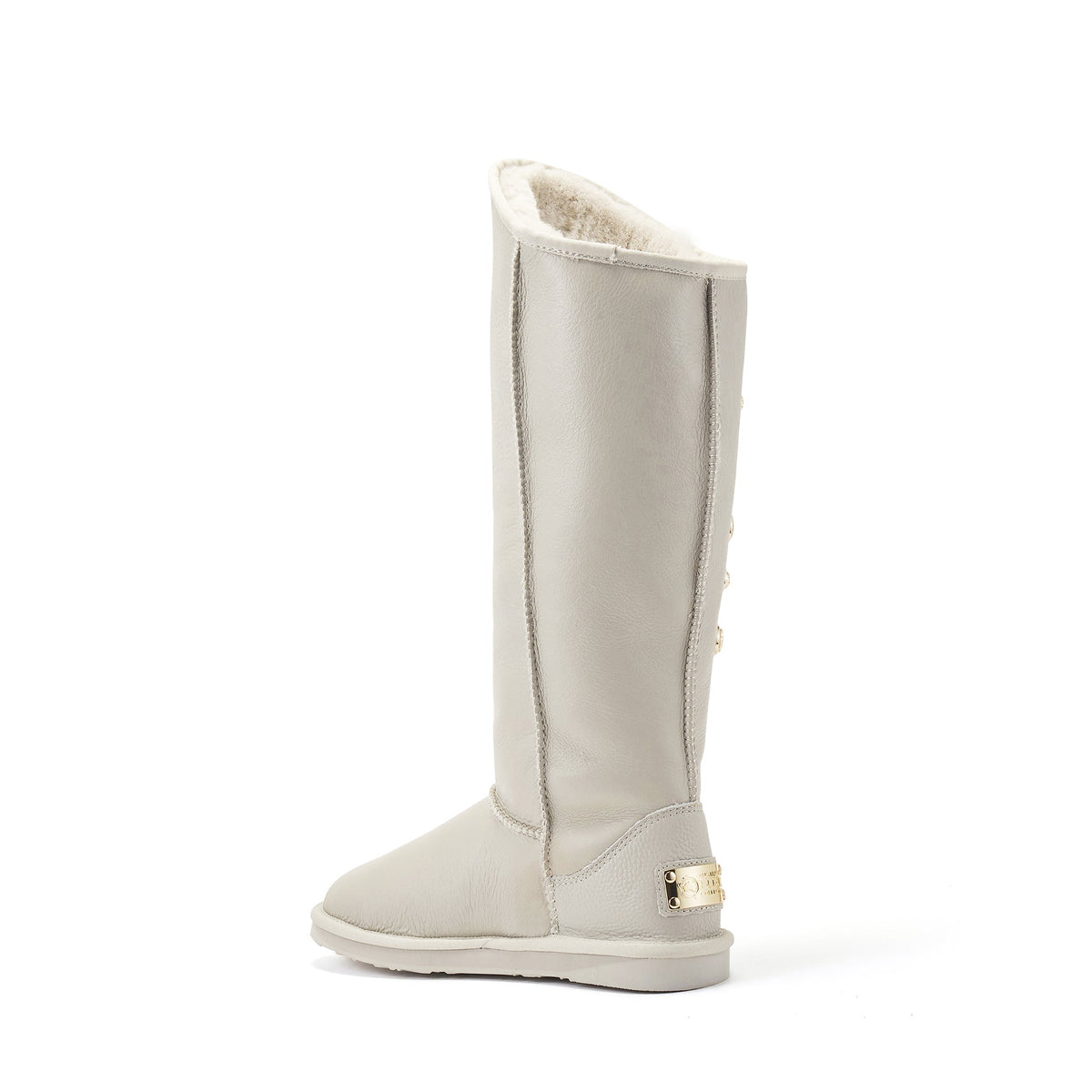 ANGEL TALL BOOTS ICE GRAY