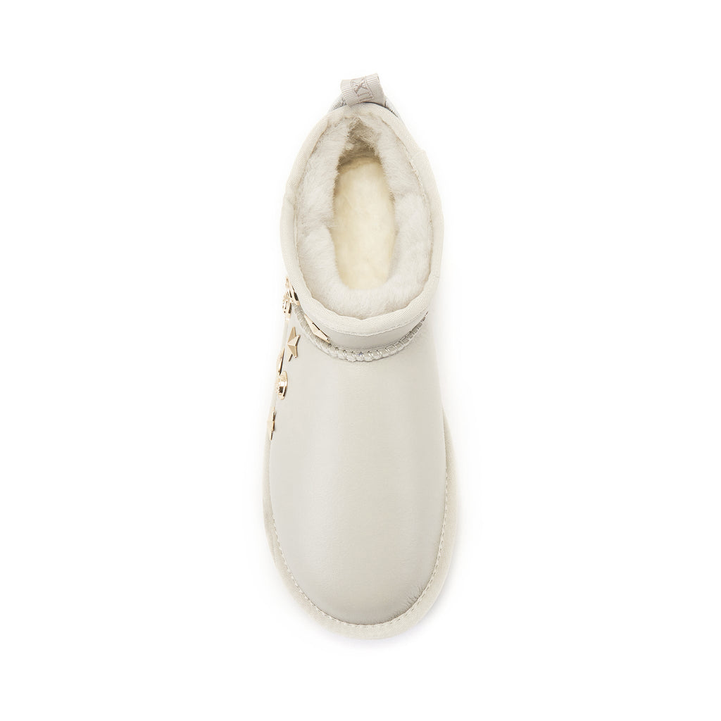 ANGEL ULTRA SHORT BOOTS ICE GRAY