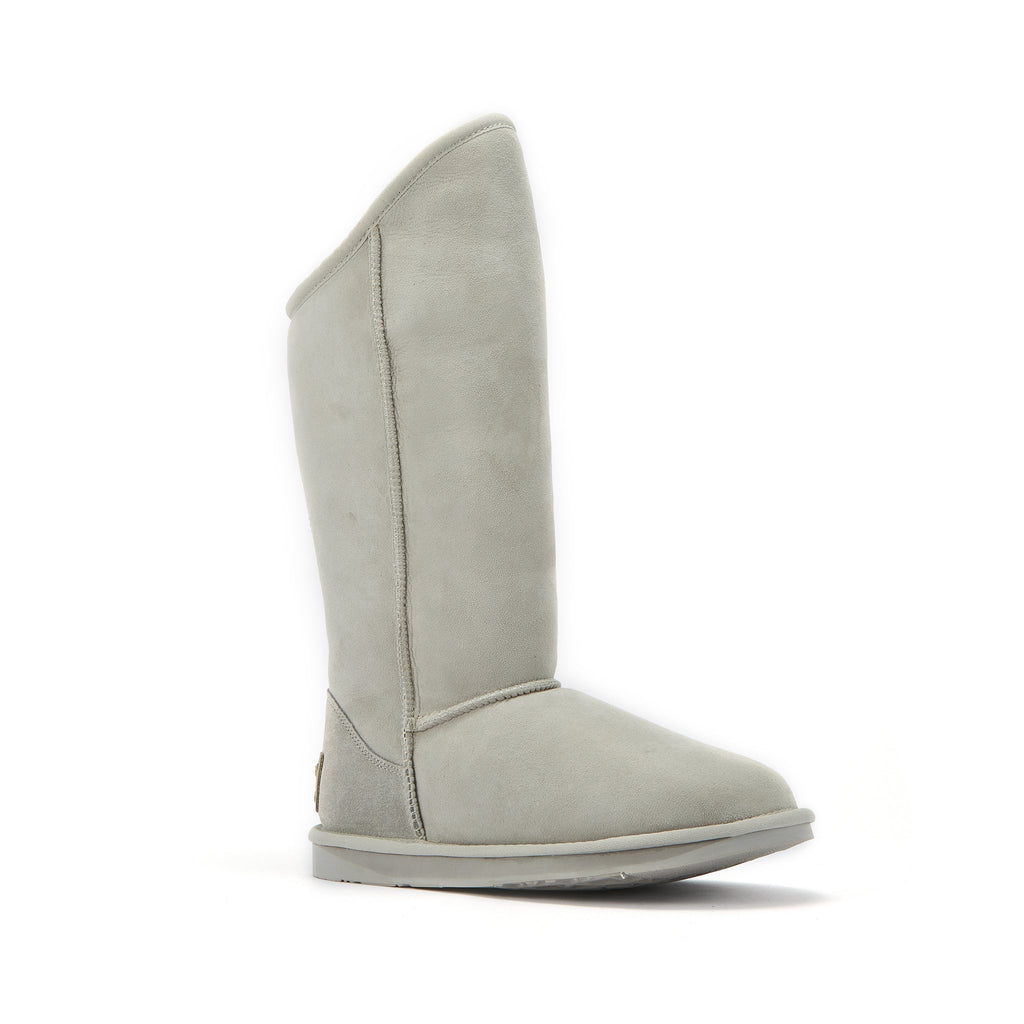 COSY TALL BOOTS ICE GRAY