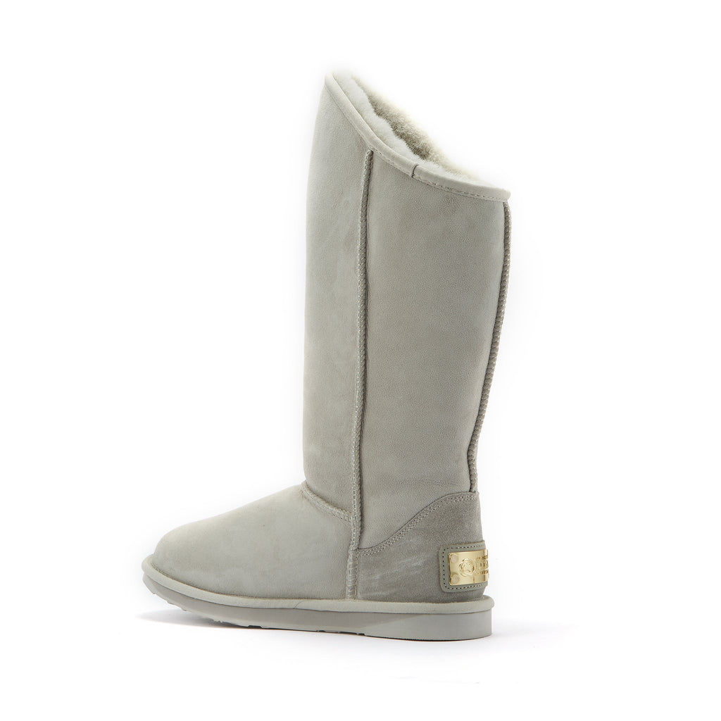 COSY TALL BOOTS ICE GRAY
