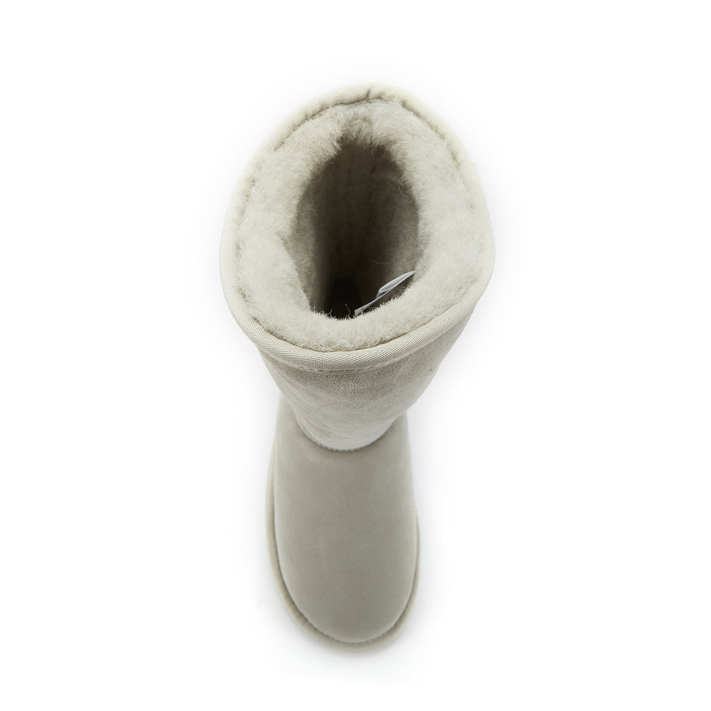 COSY TALL BOOTS ICE GRAY