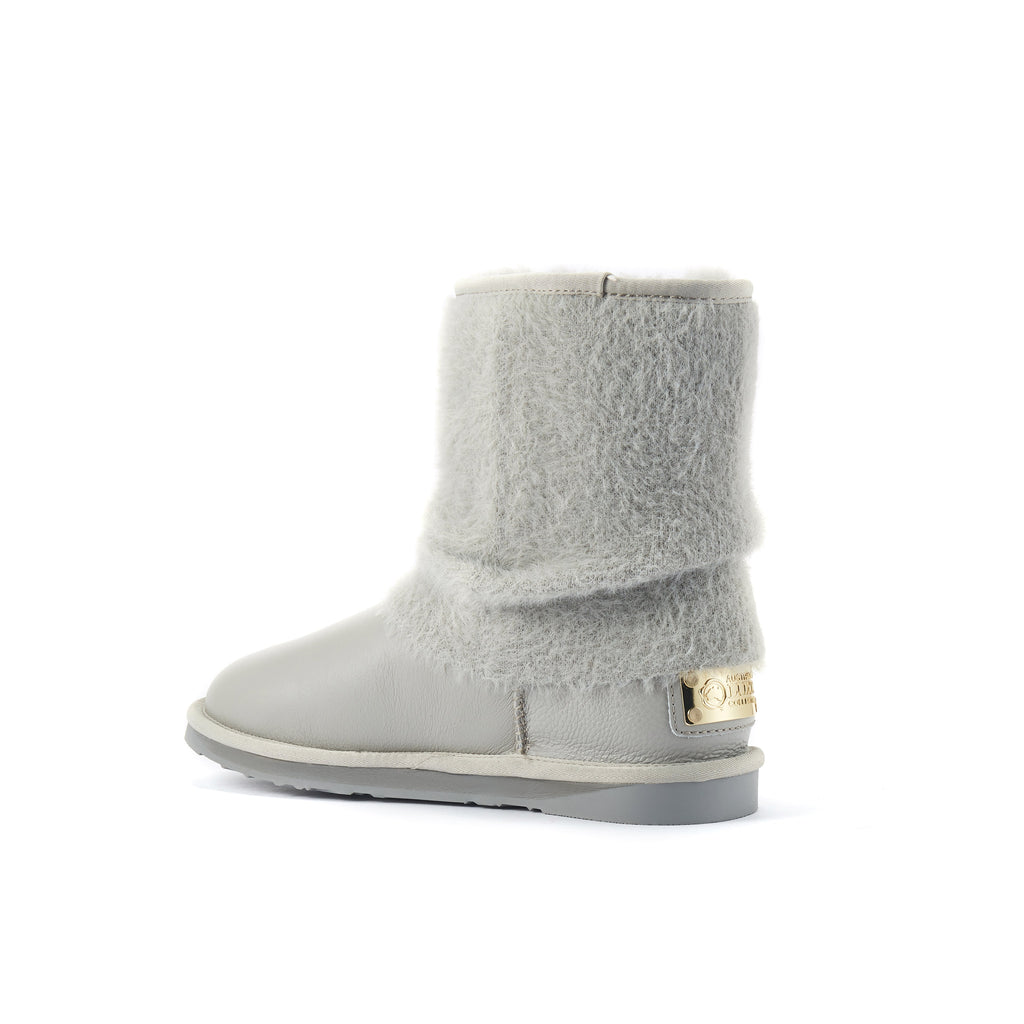 FAME SHORT BOOTS ICE GRAY